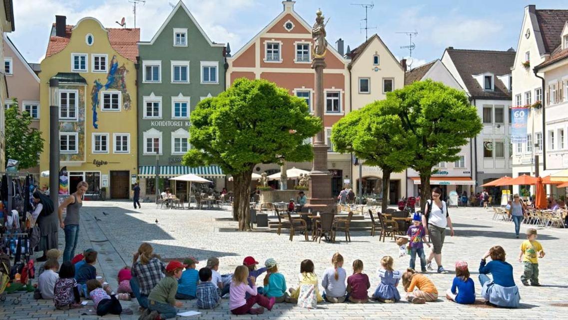 Galeriewohnung mit Sonnenterrasse Weilheim in Oberbayern Exterior foto